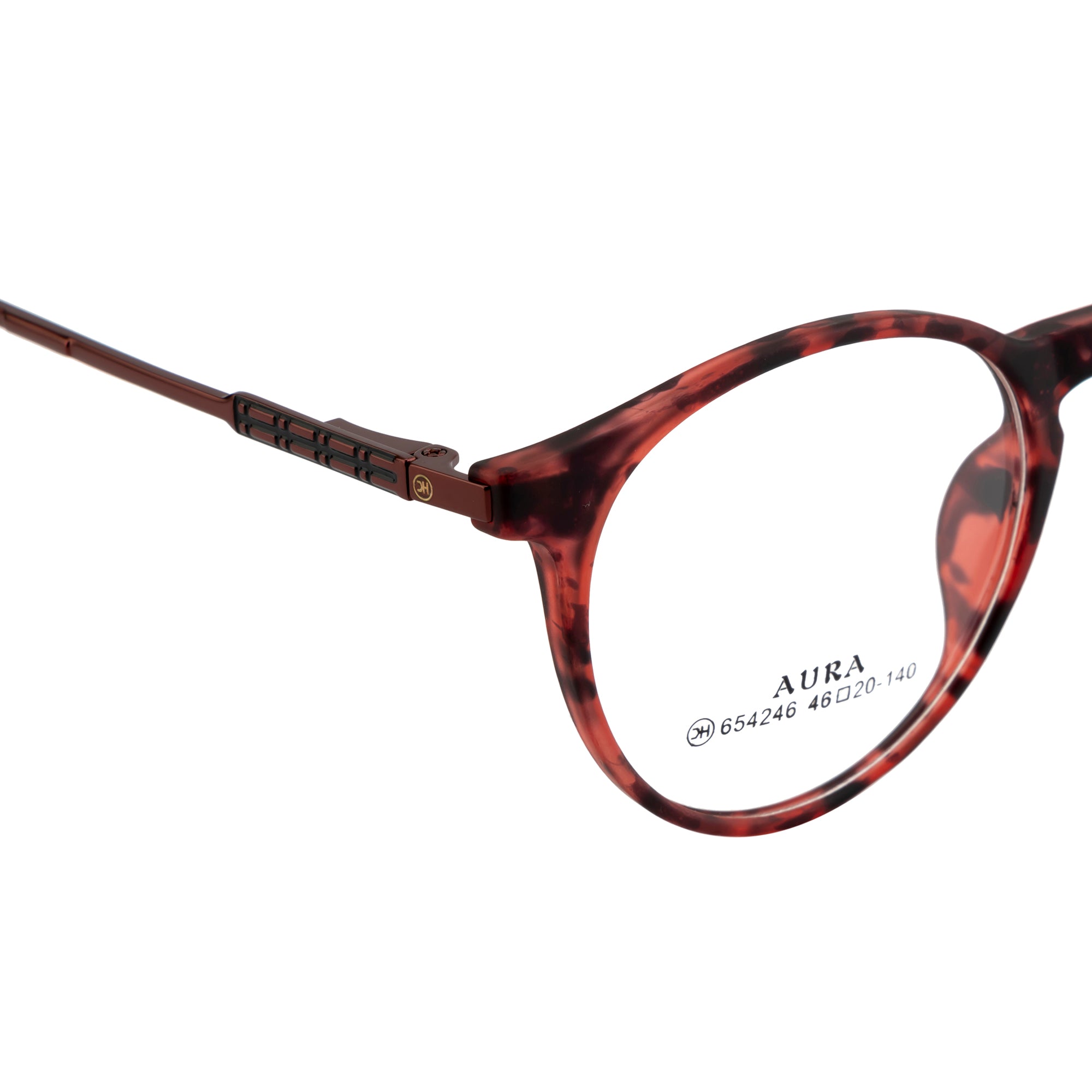 Round Eyewear | Trendy Red Frame | Stylish & Comfortable Glasses