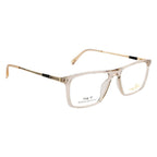 Rectangle Glasses | High-Quality Spring Hinges | Gloss Beige | Stylish & Durable