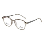 Eyewear | Matte Finish | Brown & Grey Combination | Stylish Full Rim Glasses
