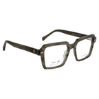 Bold & Stylish – Knight Horse Square Acetate Frames in Green Hues