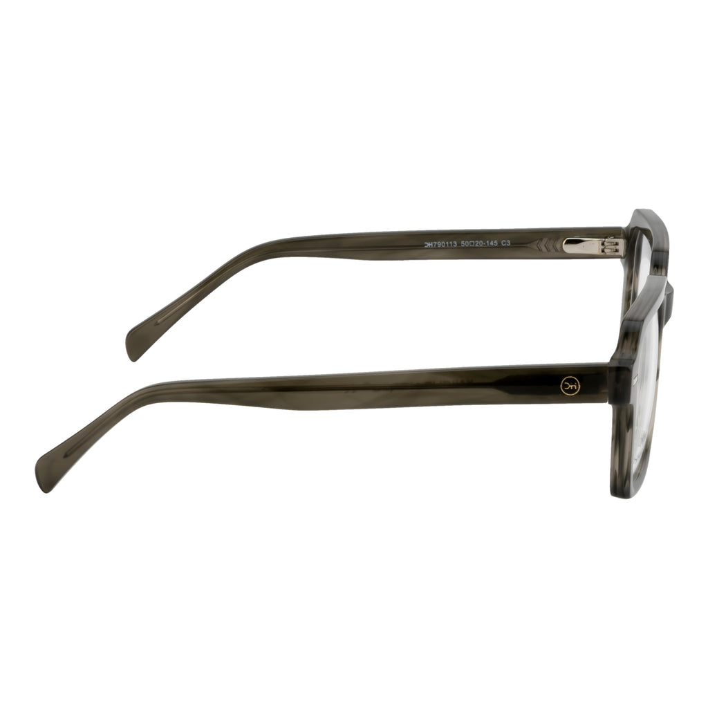 Bold & Stylish – Knight Horse Square Acetate Frames in Green Hues