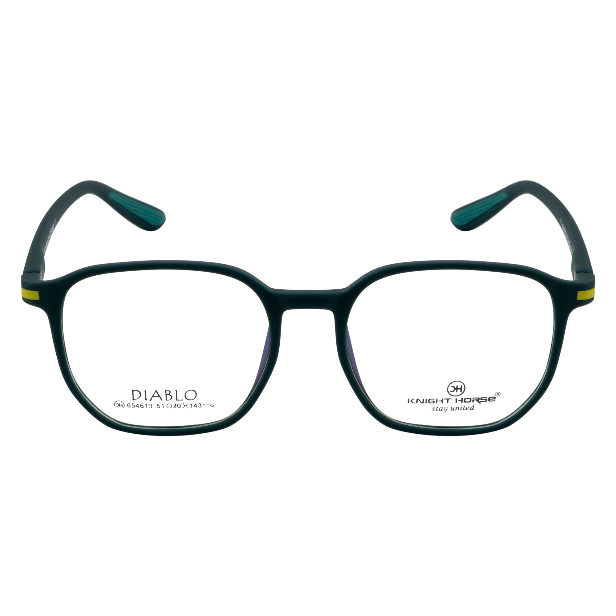 Eyewear | Matte Dark Green | Trendy Eyewear with Spring Hinges