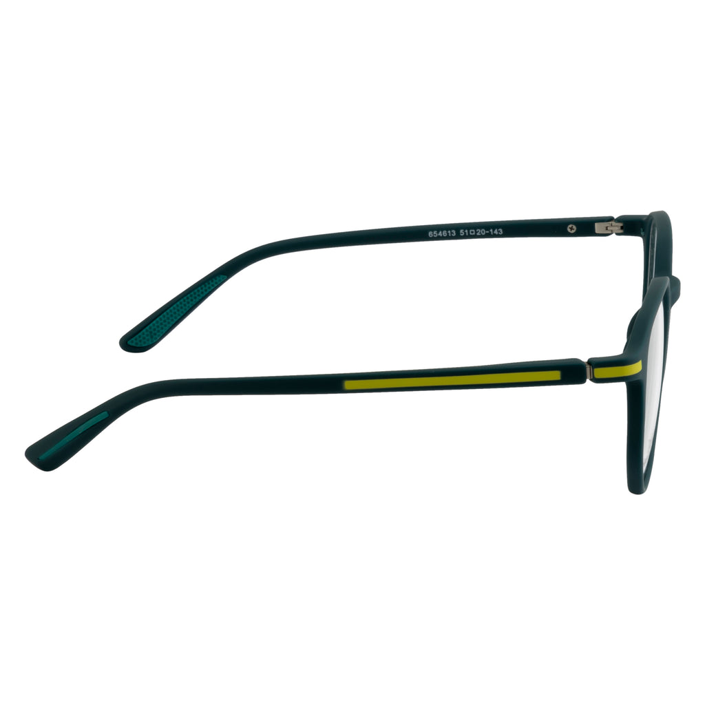 Eyewear | Matte Dark Green | Trendy Eyewear with Spring Hinges