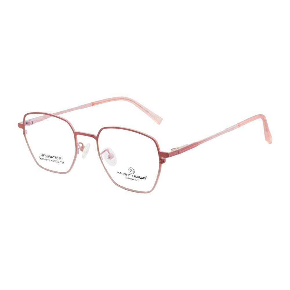 Women’s Eyewear – Modern Geometric Frame in Pink