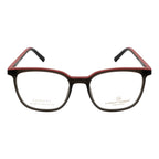 Square Eyeglasses | Lightweight & Durable | Spring Hinges | Black/Pink