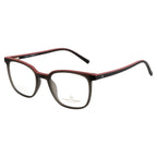 Square Eyeglasses | Lightweight & Durable | Spring Hinges | Black/Pink