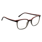 Square Eyeglasses | Lightweight & Durable | Spring Hinges | Black/Pink