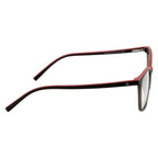 Square Eyeglasses | Lightweight & Durable | Spring Hinges | Black/Pink
