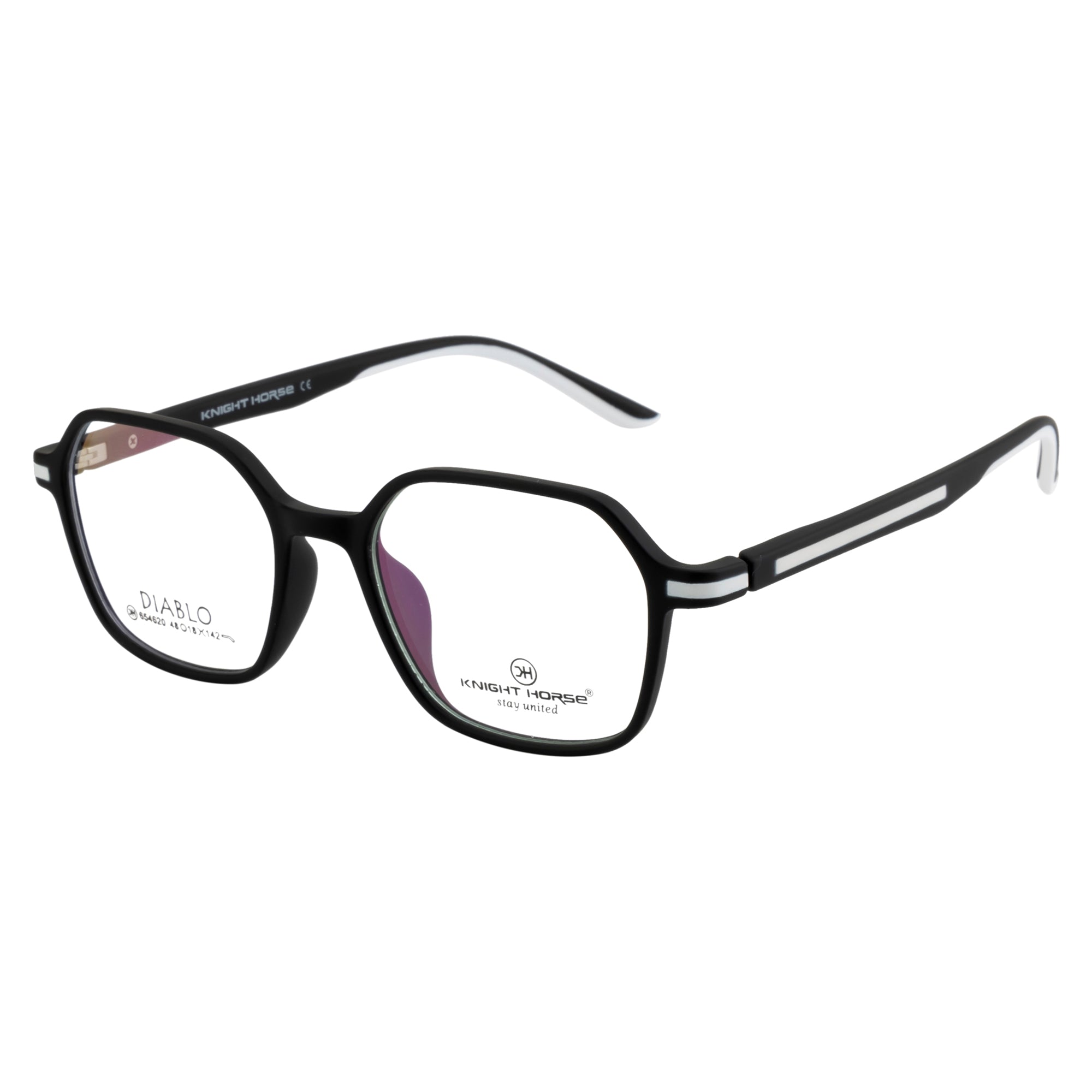 Black Hexa Eyewear | Sleek & Modern Unisex Glasses