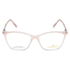 Women's Cat-Eye Eyewear | Stylish Gloss Pink Frame with Glitter Accent