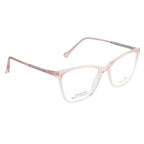 Women's Cat-Eye Eyewear | Stylish Gloss Pink Frame with Glitter Accent