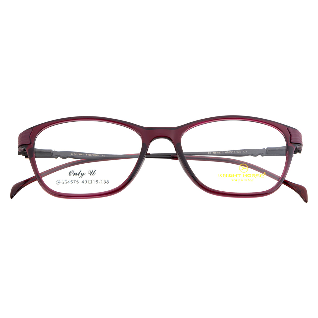 Cat-Eye Eyewear for Women – Stylish Purple Hues, Trendy & Comfortable Glasses