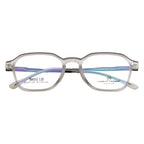 Eyewear | Matte Finish | Brown & Grey Combination | Stylish Full Rim Glasses