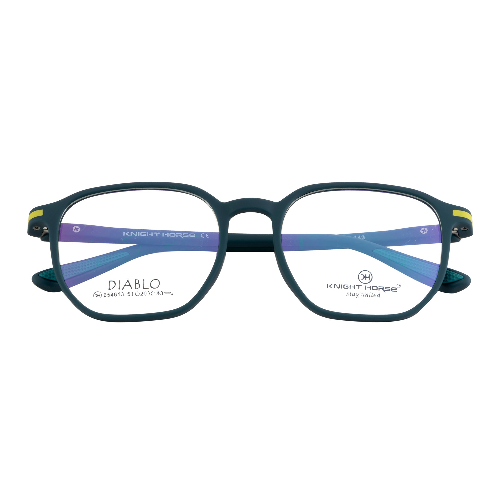 Eyewear | Matte Dark Green | Trendy Eyewear with Spring Hinges