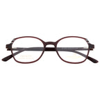 Women's Cat-Eye Eyewear | Stylish Lightweight Maroon Frames with Spring Hinges