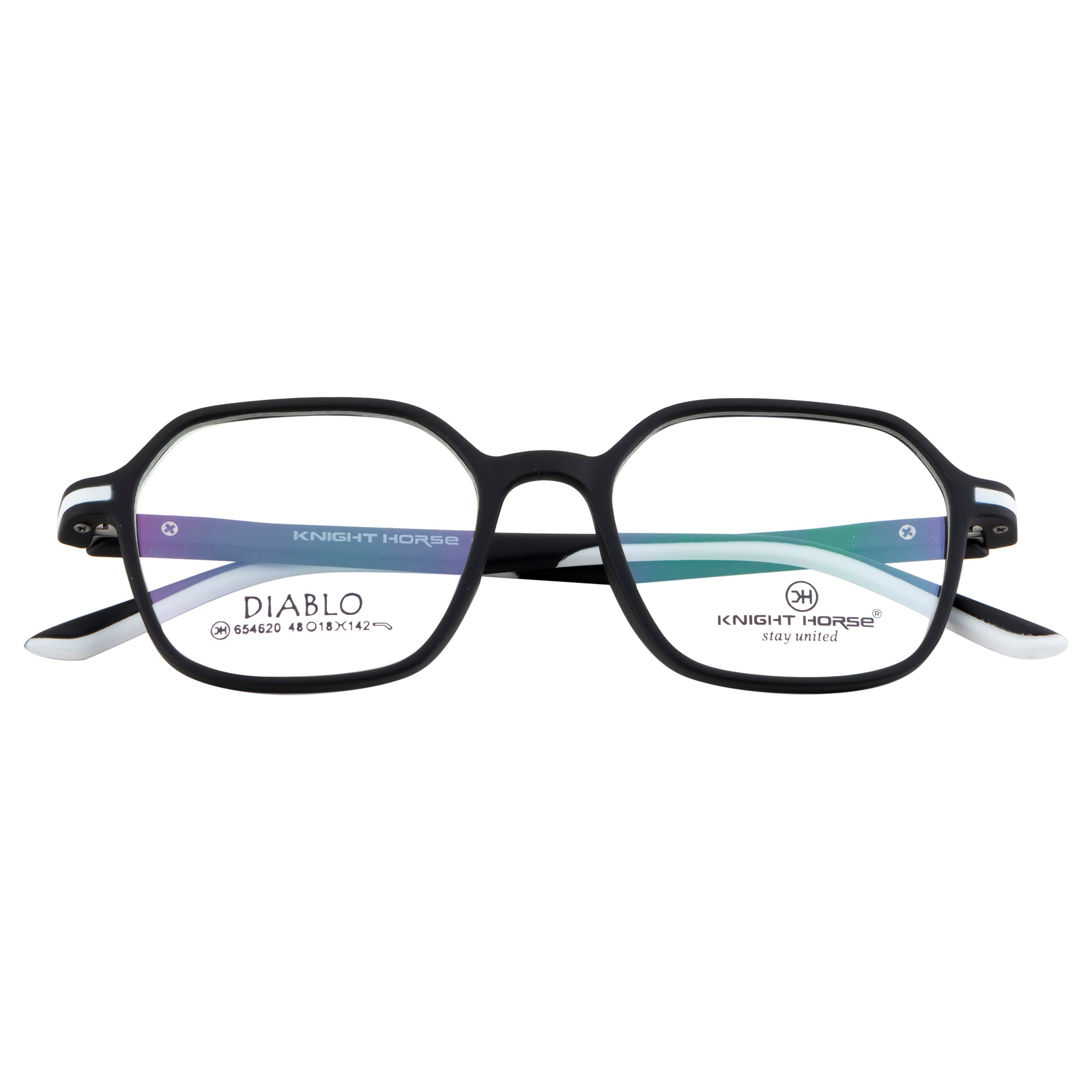 Black Hexa Eyewear | Sleek & Modern Unisex Glasses