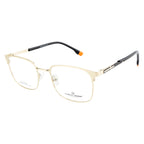 Knight Horse Gold Metal Eyewear Frame | Unisex | Lightweight with Spring Hinges | Stylish & Durable
