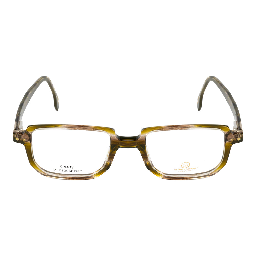 Knight Horse Bold Acetate Designer Eyewear Frame – Premium Quality