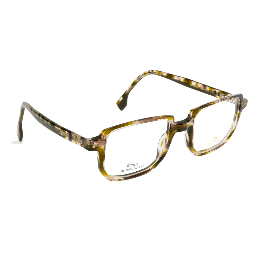 Knight Horse Bold Acetate Designer Eyewear Frame – Premium Quality