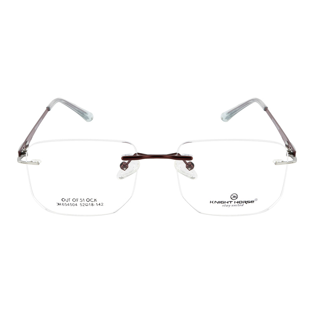 Knight Horse Rimless Eyewear Frame for Men & Women | Lightweight