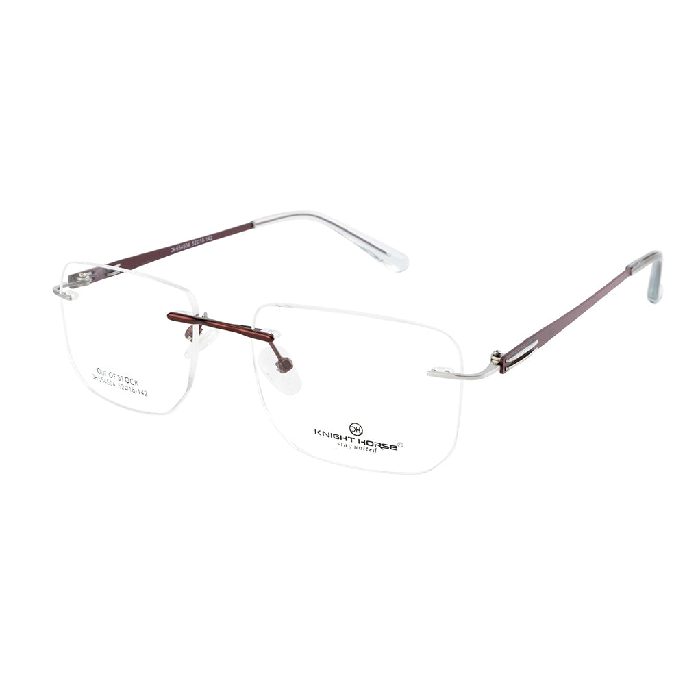 Knight Horse Rimless Eyewear Frame for Men & Women | Lightweight