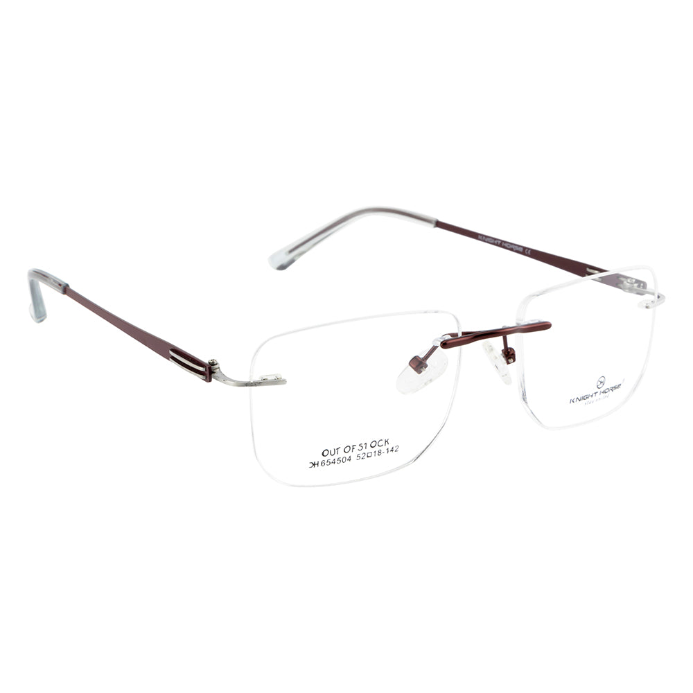Knight Horse Rimless Eyewear Frame for Men & Women | Lightweight