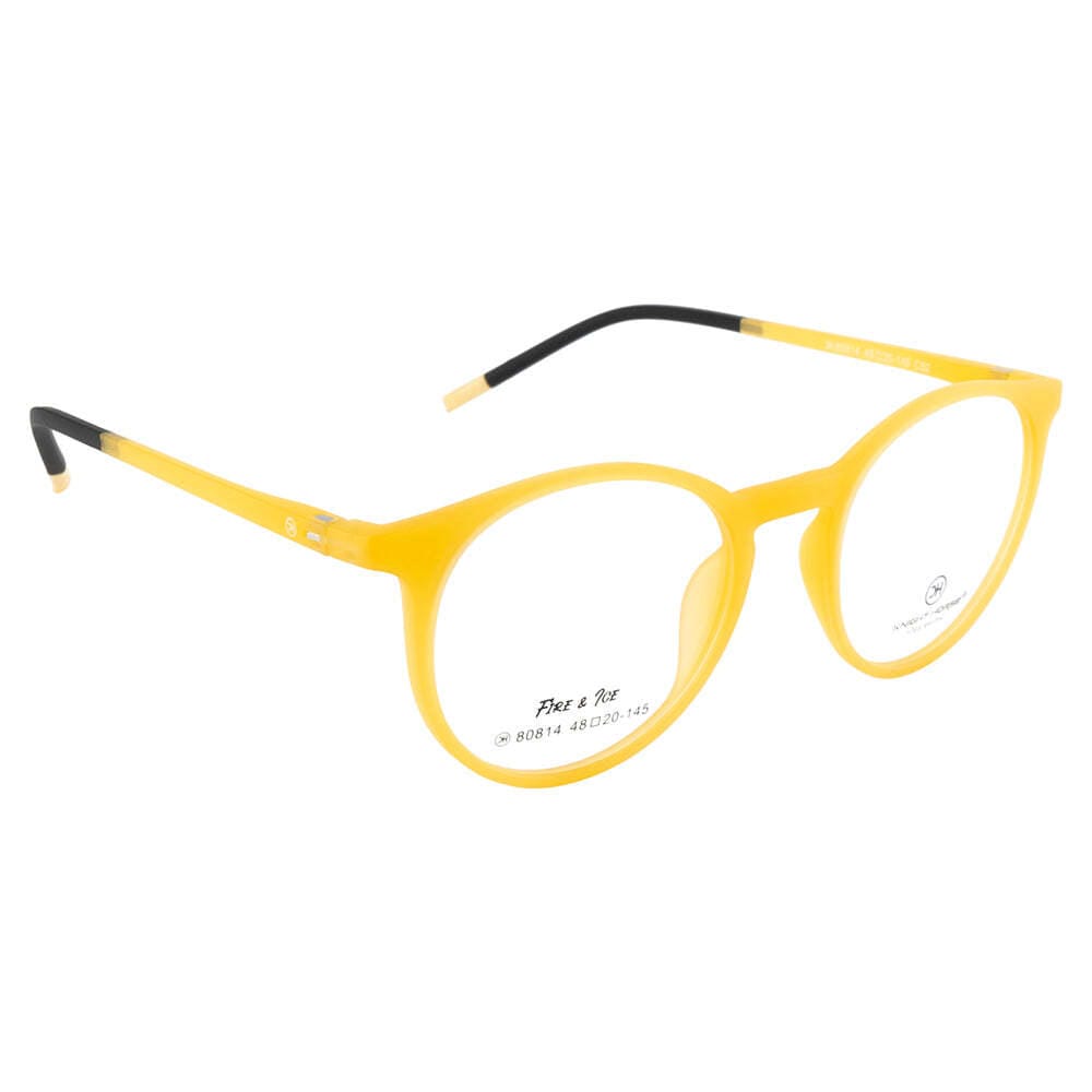 Knight Horse BoldCurve - Yellow Frame with Spring Hinges