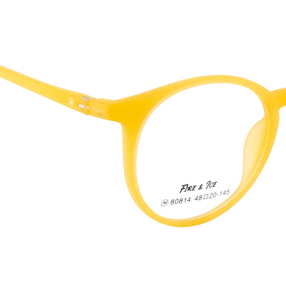 Knight Horse BoldCurve - Yellow Frame with Spring Hinges