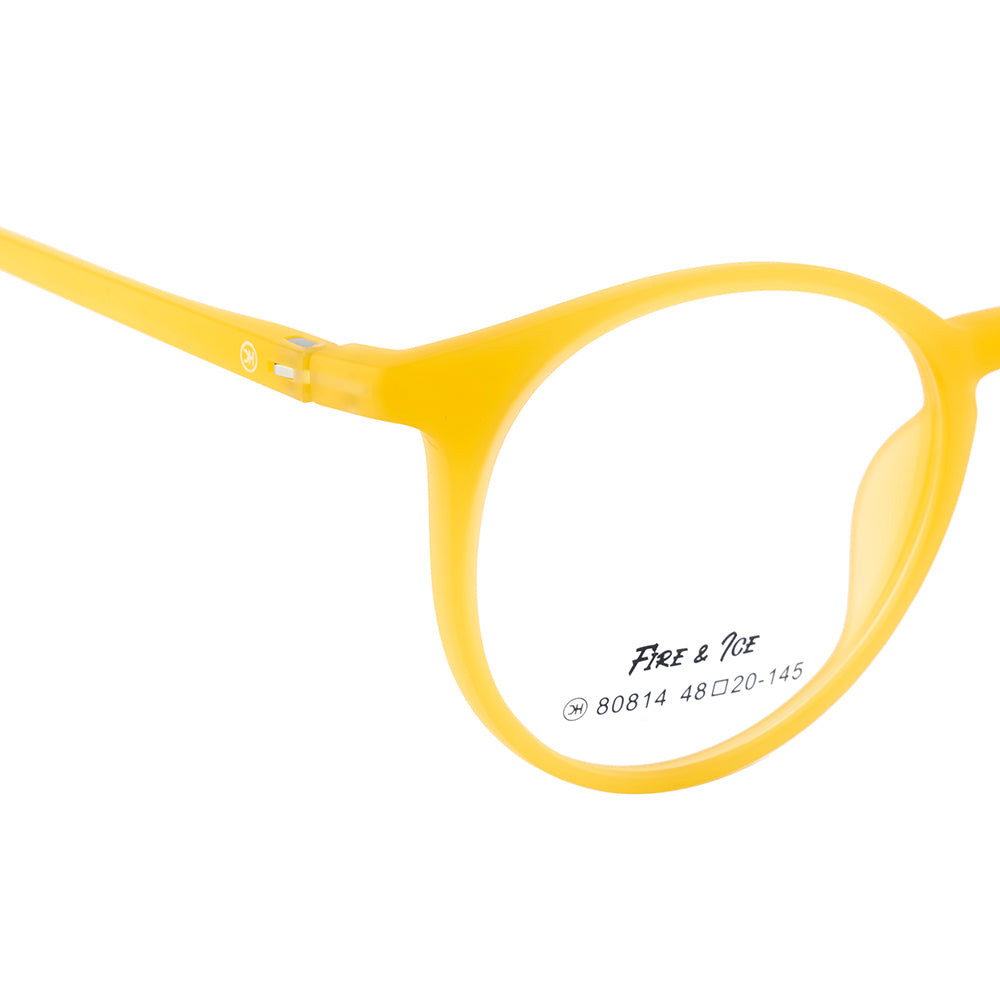 Knight Horse BoldCurve - Yellow Frame with Spring Hinges