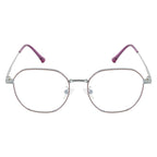 Knight Horse Eyewear – Silver & Purple | Lightweight Stylish Optical Frame