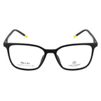 Knight Horse Classic Black Rectangle Eyeglass Frame