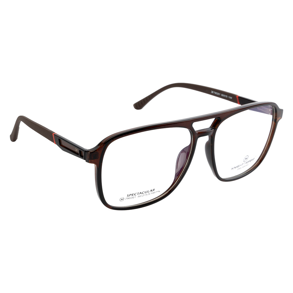 Knight Horse Spring-Flex TR90 Frame – Maroon Edition