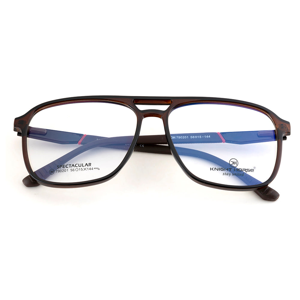 Knight Horse Spring-Flex TR90 Frame – Maroon Edition