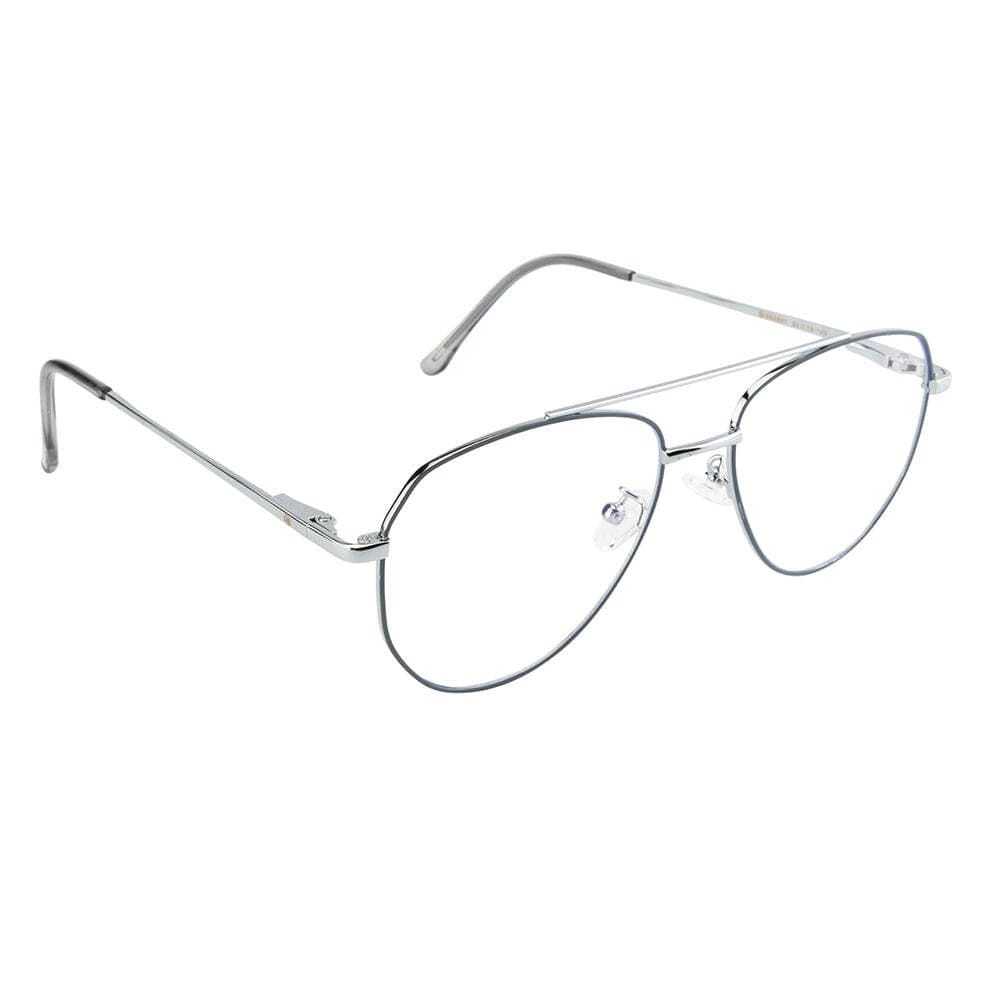 Knight Horse Classic Aviator – Dual-Color Metal Frame with Double Bar