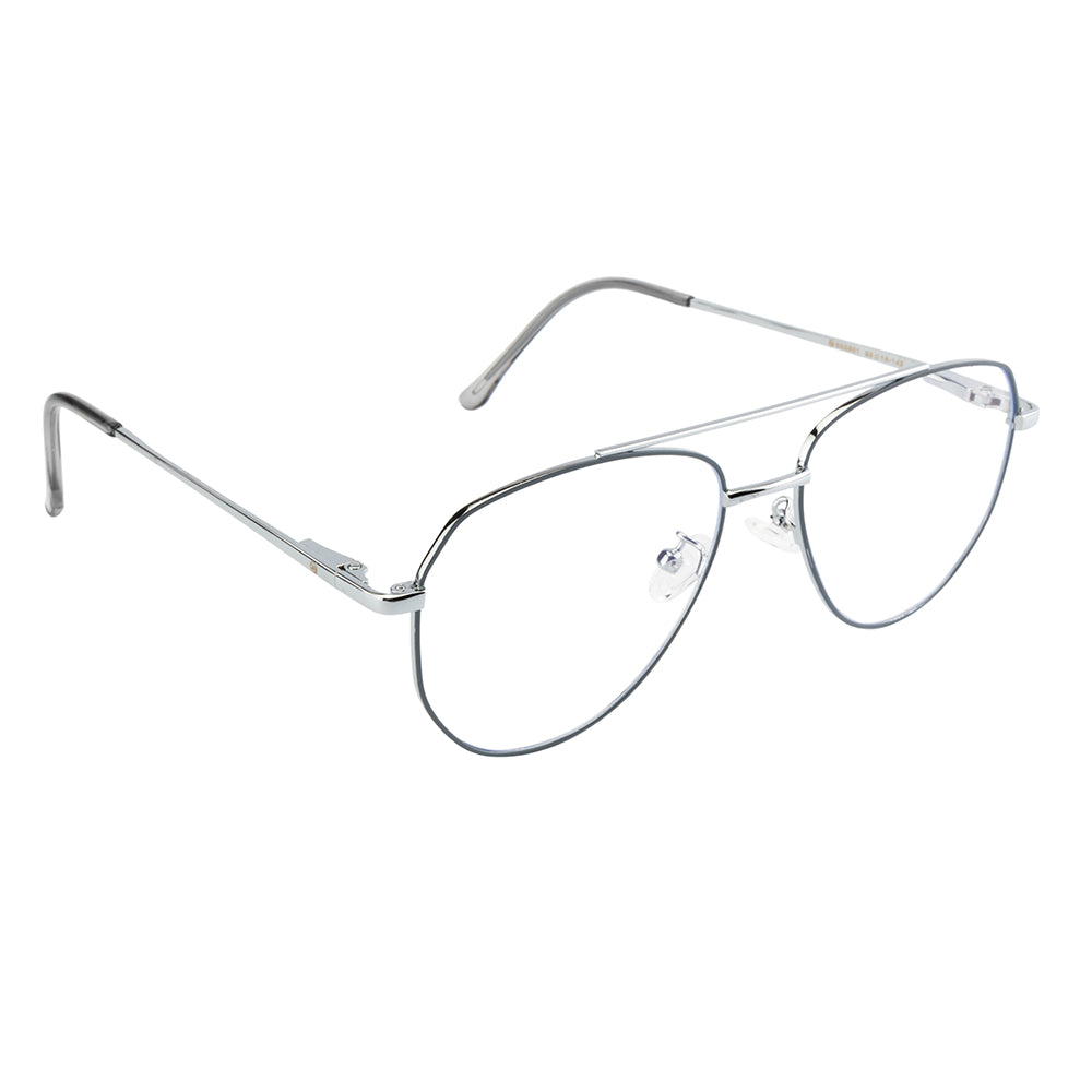 Knight Horse Classic Aviator – Dual-Color Metal Frame with Double Bar