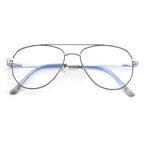 Knight Horse Classic Aviator – Dual-Color Metal Frame with Double Bar
