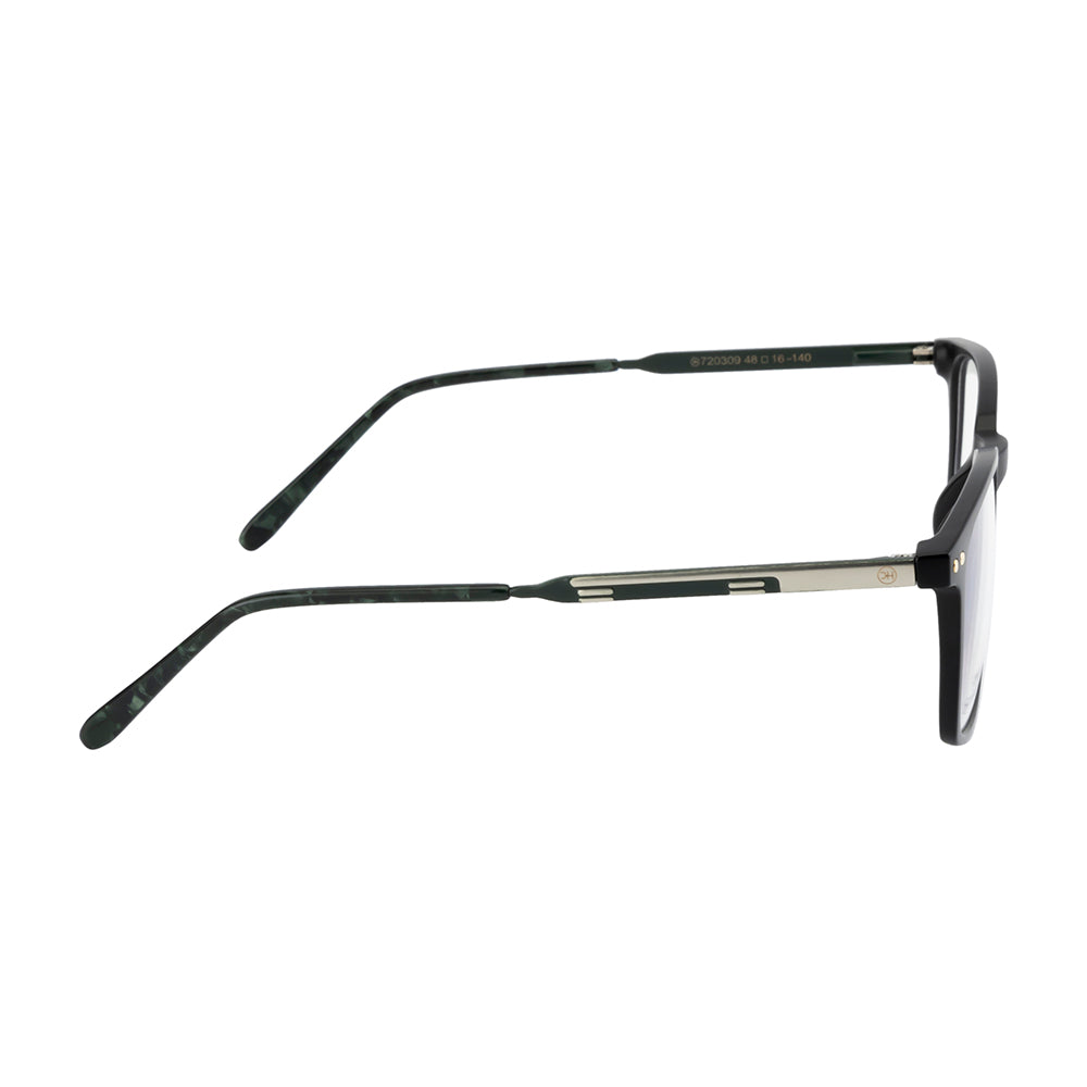 Knight Horse Frame – TR90 Front & Metal Side| Black| Spring Hinge| Lightweight