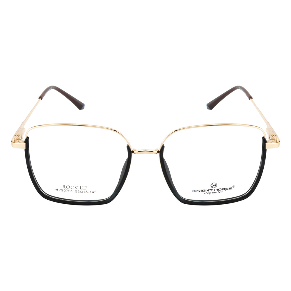 Knight Horse Minimal Series – Gold Frame with Black TR Rim