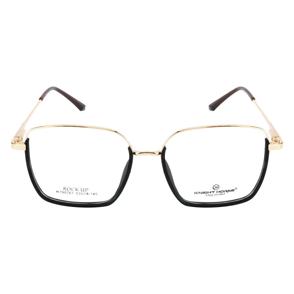 Knight Horse Minimal Series – Gold Frame with Black TR Rim