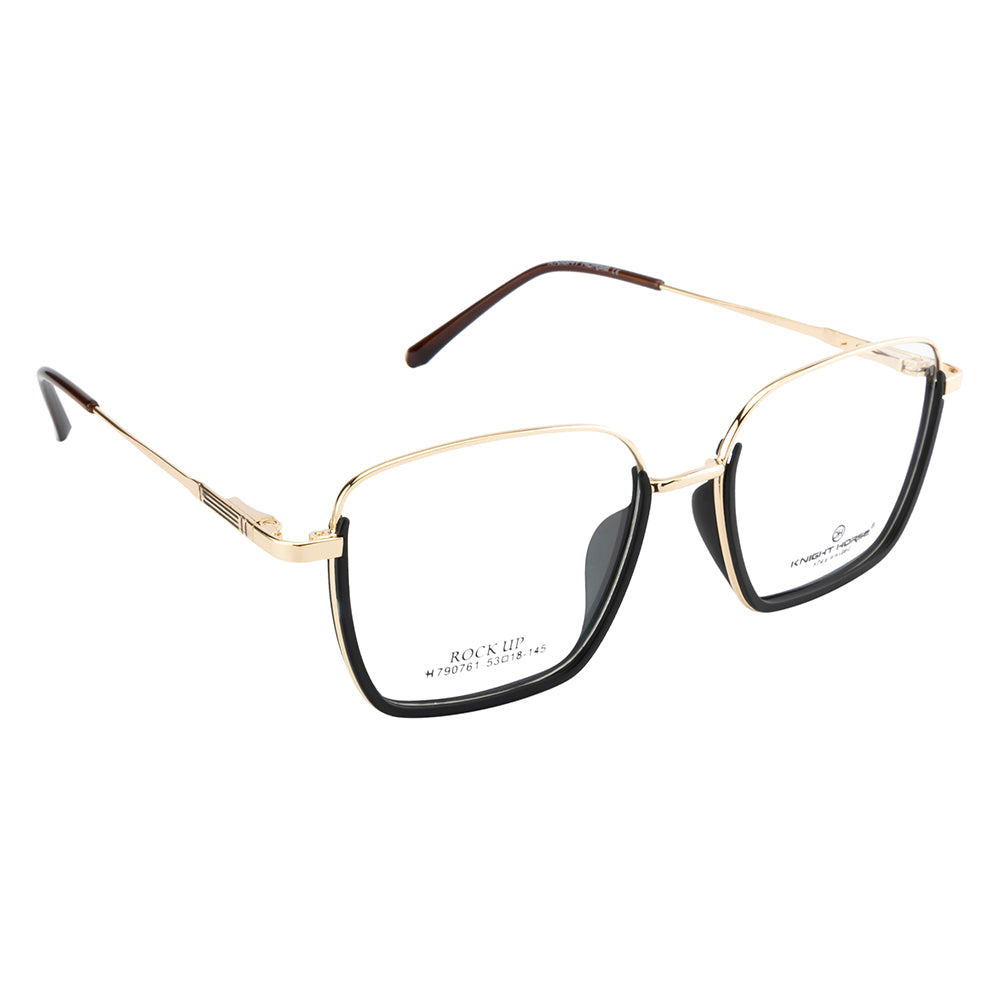 Knight Horse Minimal Series – Gold Frame with Black TR Rim
