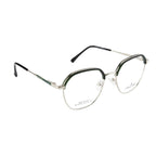 Knight Horse Sleek Silver Frame with Green Accent – Stylish & Lightweight