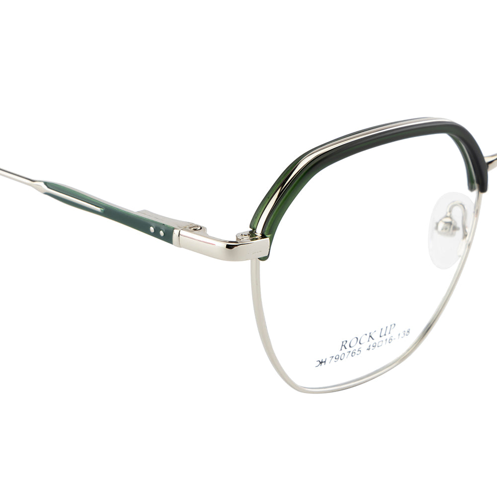 Knight Horse Sleek Silver Frame with Green Accent – Stylish & Lightweight