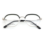 Knight Horse Sleek Silver Frame with Green Accent – Stylish & Lightweight