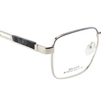 Knight Horse Designer Metal Eyewear – Silver | Square |Flex Hinges