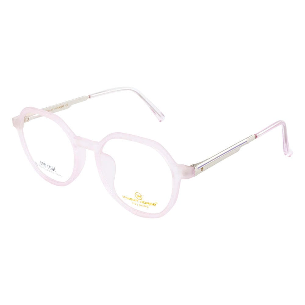 Knight Horse Women's Eyewear – Velvet Finish| Pink Frame | Metal Temples