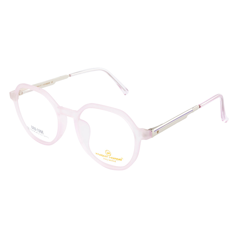 Knight Horse Women's Eyewear – Velvet Finish| Pink Frame | Metal Temples
