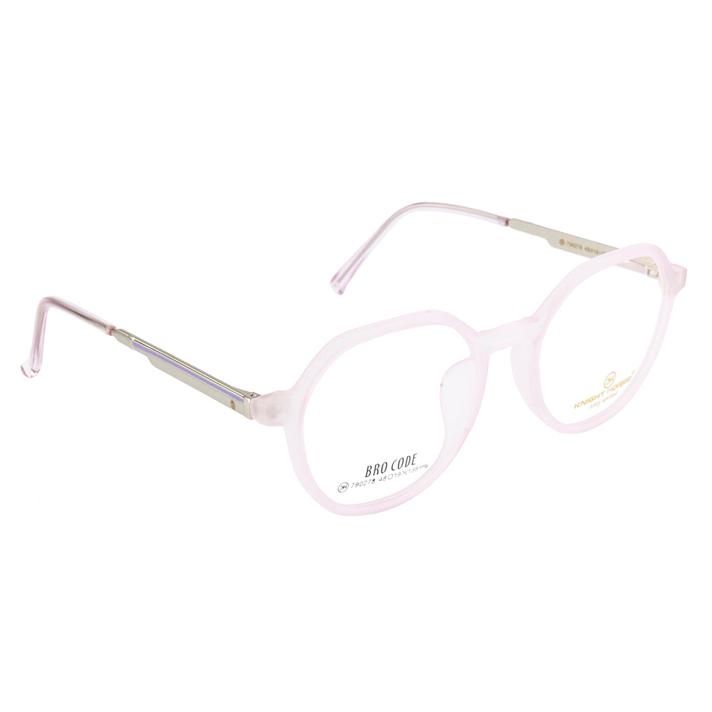 Knight Horse Women's Eyewear – Velvet Finish| Pink Frame | Metal Temples