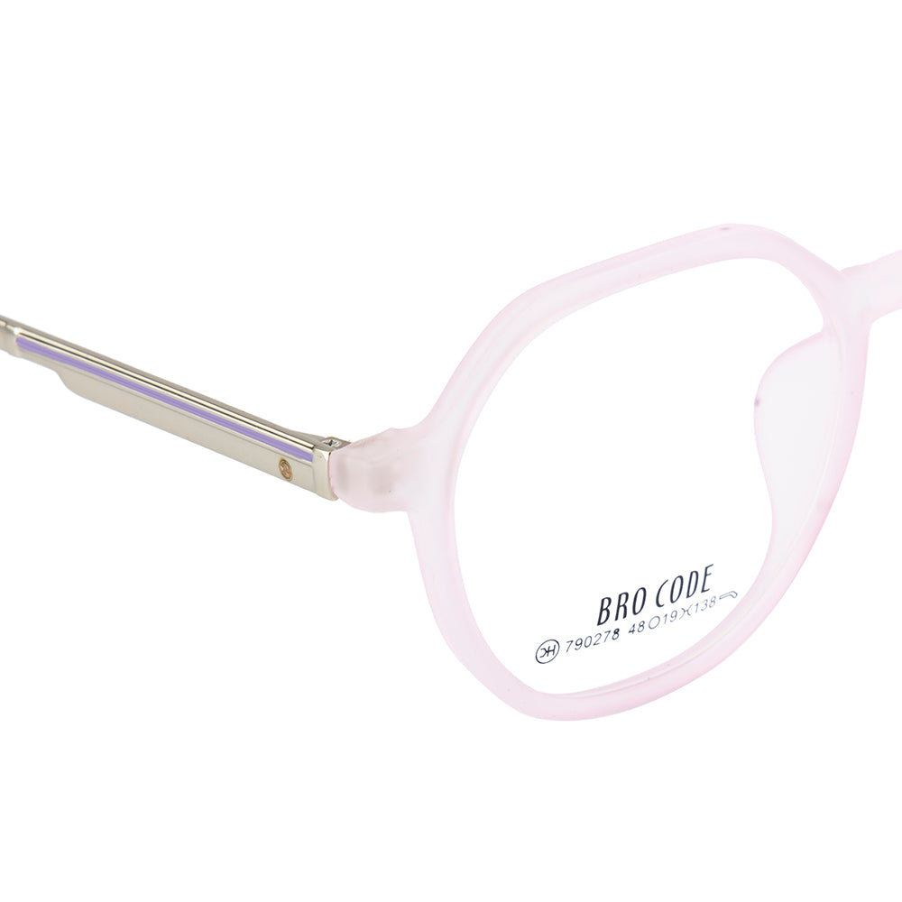 Knight Horse Women's Eyewear – Velvet Finish| Pink Frame | Metal Temples