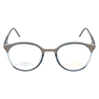Stylish Round Frame – Grey |Unisex|with Spring Hinges
