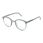 Stylish Round Frame – Grey |Unisex|with Spring Hinges